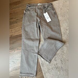 Moussy Gray Women Jeans